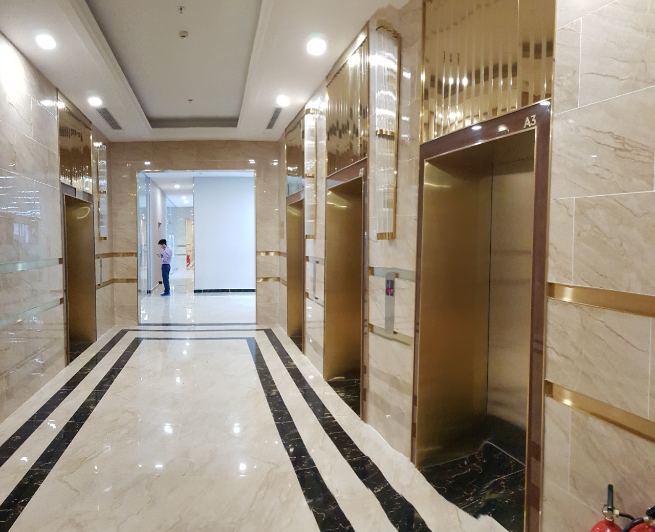 CỬA TẦNG THANG MÁY INOX LUXURY