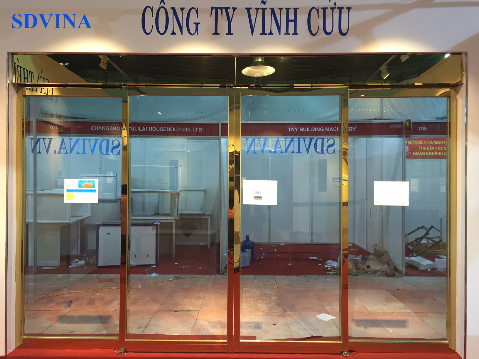  CỬA INOX VÀNG GƯƠNG - LẮP ĐẶT CỬA INOX VÀNG GƯƠNG TẠI THANH HÓA